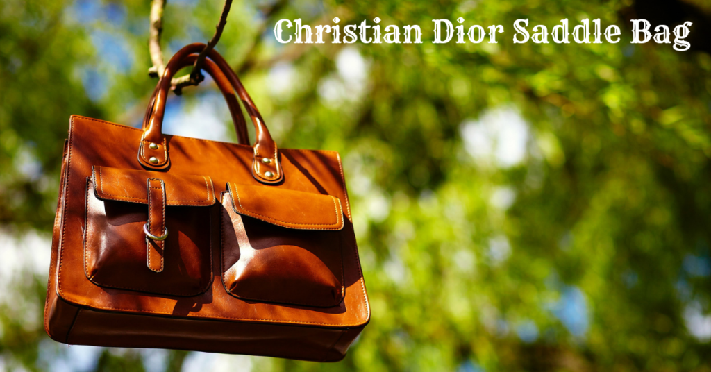 Christian Dior Saddle Bag