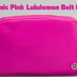 Sonic Pink Lululemon Belt Bag