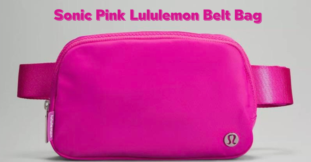Sonic Pink Lululemon Belt Bag